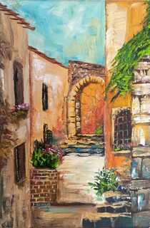 Acrílico, Paisaje urbano, 4 Sesiones, incluye materiales