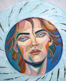 Gouachè, Retrato colorful, 4 Sesiones, incluye materiales