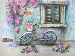 Pastel al óleo, Motivos vintage, 4 Sesiones, incluye materiales