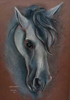Pastel seco, Mascotas y caballos, 4 Sesiones, incluye materiales